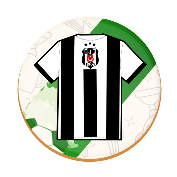Runde Besiktas T-Shirt Torte
