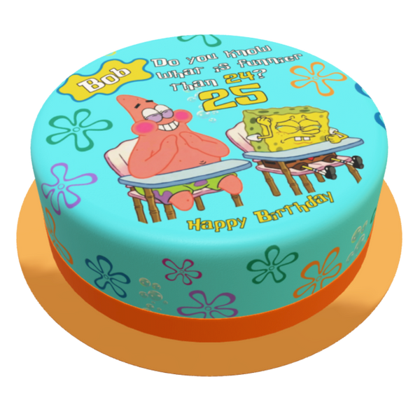 Koralle Sponge Bob Torte
