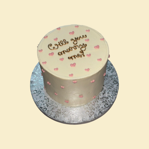 Heiratsantrag-Torte -Will You Marry Me?