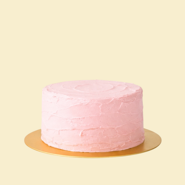 Rosa Sahnetorte – Schlichte Optik mit Puddingfüllung