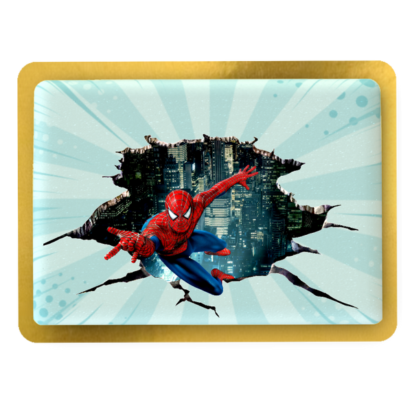 Spiderman Torte personalisiert mit Namen und Alter