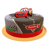Cars Lightning McQueen Torte mit einer Spardose,Name und Alter