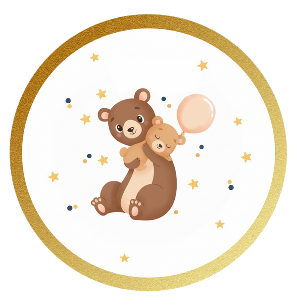 Babybär personalisiert mit Wunschtext