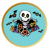 Halloween Bat personalisiert mit Wunschtext
