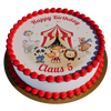 Zirkus personalisiert mit Wunschtext