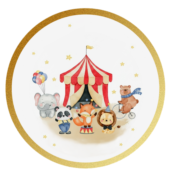 Zirkus personalisiert mit Wunschtext