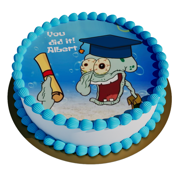 Squid You did it! personalisiert mit Wunschtext