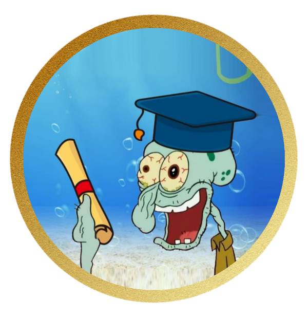 Squid You did it! personalisiert mit Wunschtext