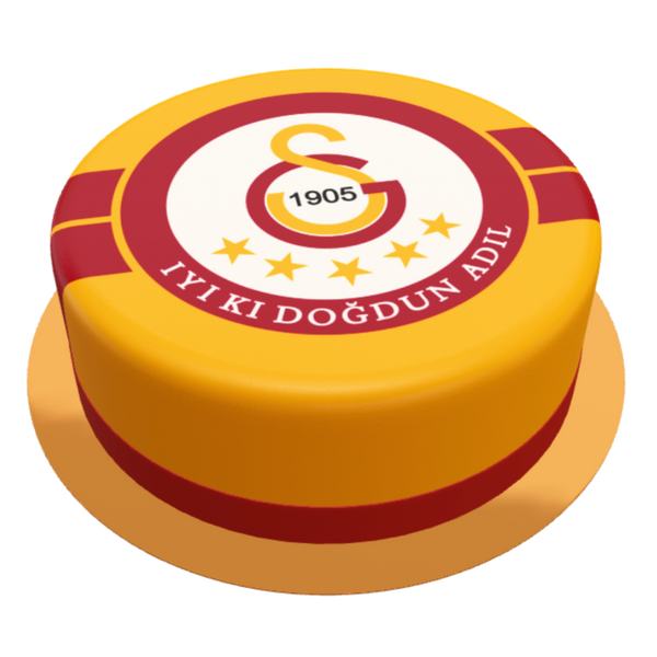 Runde Galatasaray Torte personalisierbar