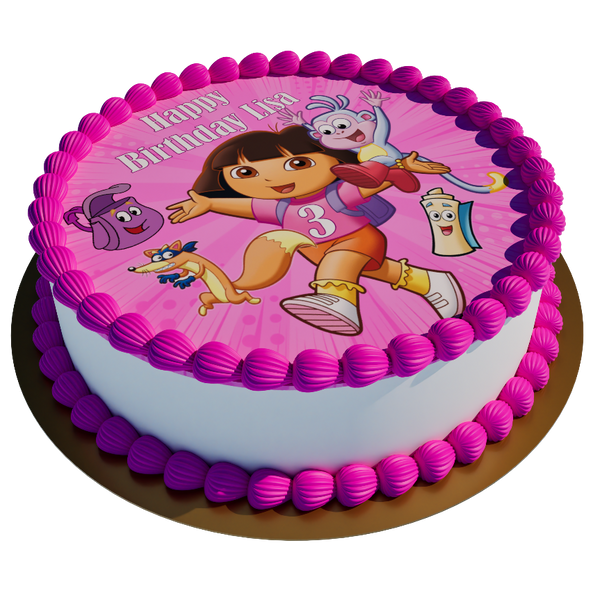 Dora personalisiert mit Wunschtext