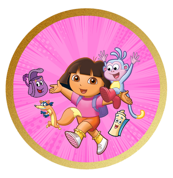 Dora personalisiert mit Wunschtext