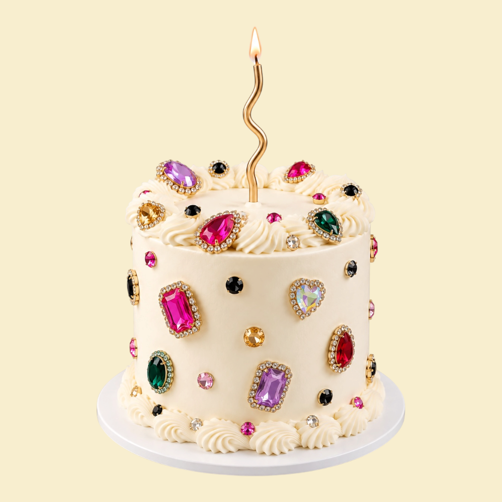 Mini Bento Diamanten Torte mit Buttercreme
