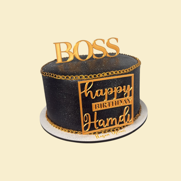 Happy Birthday Boss Torte