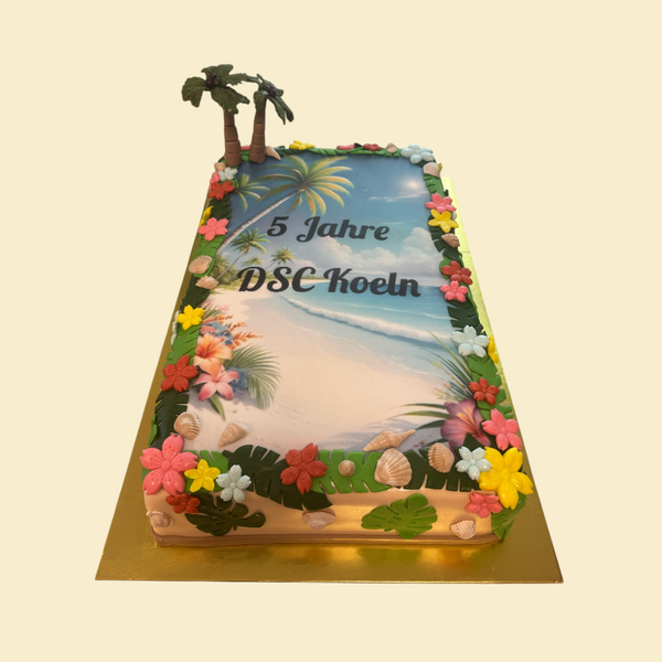 Jubiläumstorte – 5 Jahre DSC Köln Hawaioptik