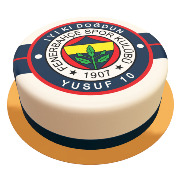 Runde Fenerbahce Torte
