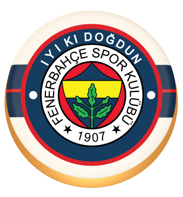 Runde Fenerbahce Torte