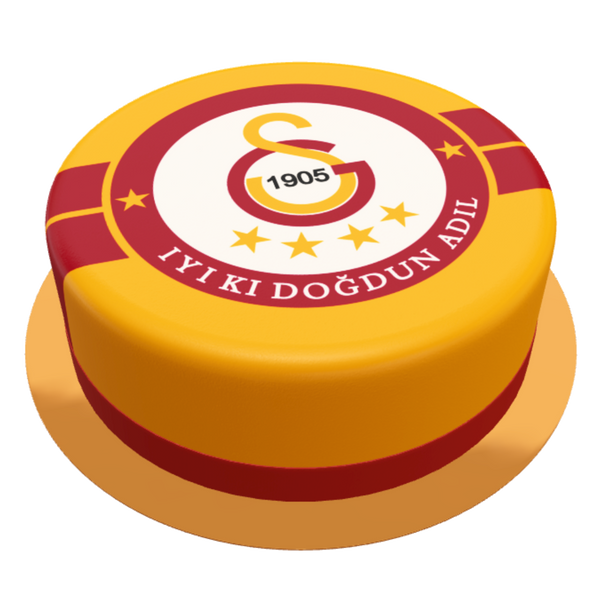 Runde Galatasaray Torte personalisierbar