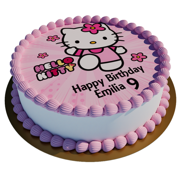 Hello Kitty personalisiert mit Wunschtext