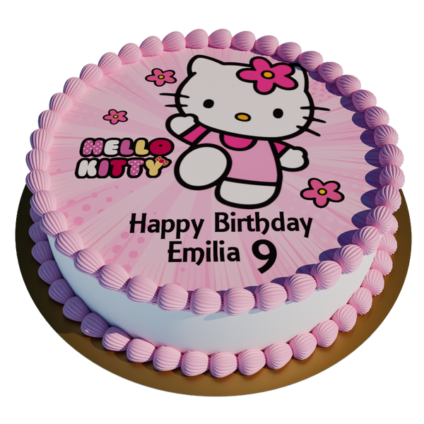 Hello Kitty personalisiert mit Wunschtext