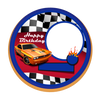 Hot Wheels Torte personalisiert mit Wunschfoto, Name und Alter