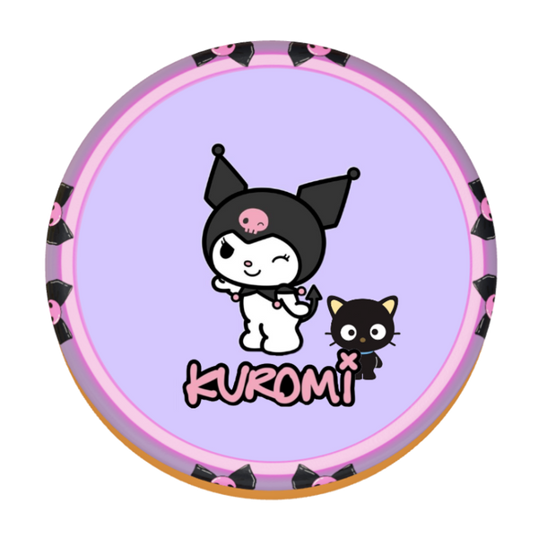 Kuromi personalisiert mit Wunschtext, Name und Alter