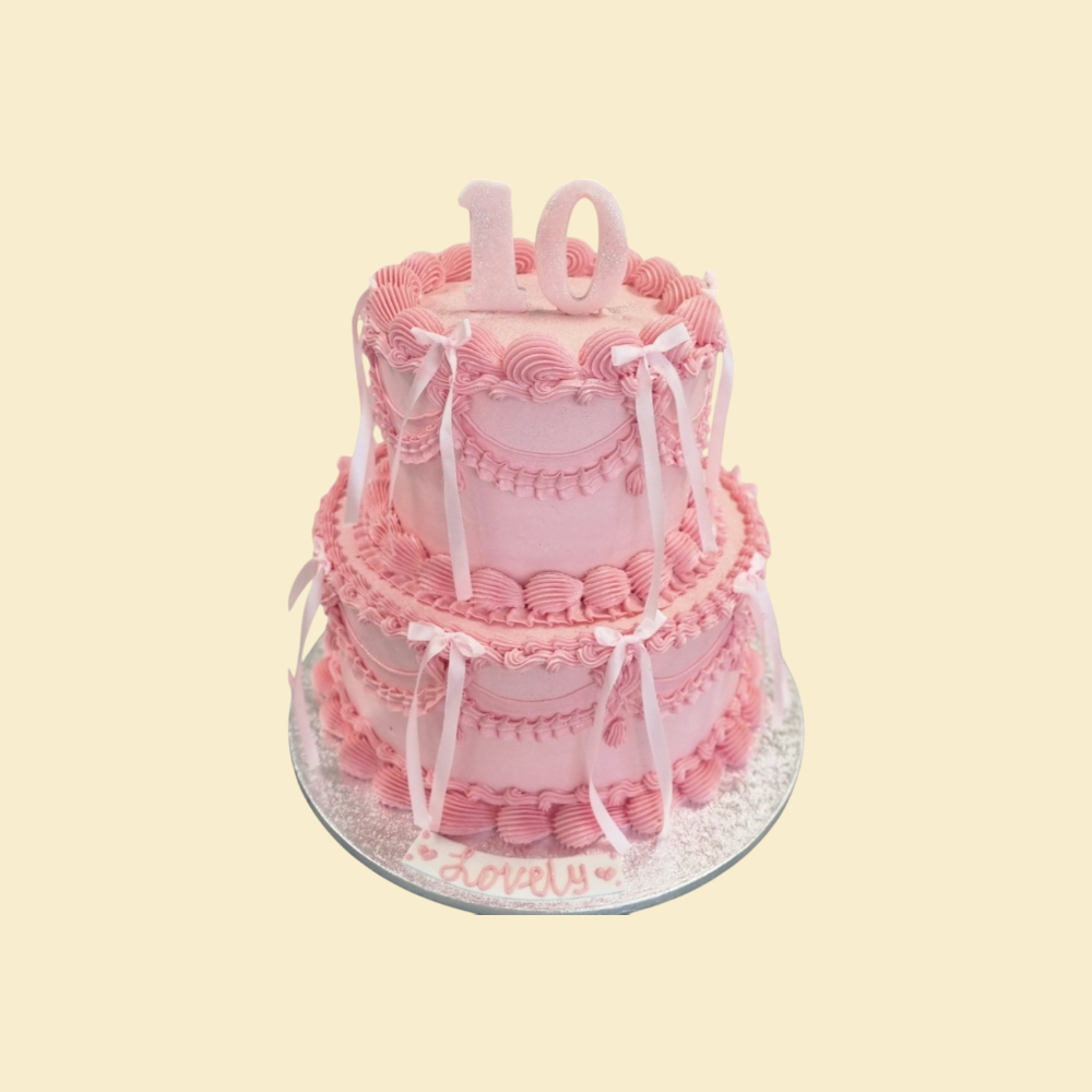 Lovely Vintage Cake – zweistöckig