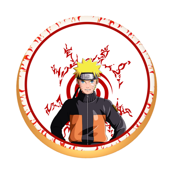 Naruto Torte personalisiert mit Wunschtext, Name und Alter