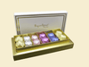 ZV001 - Geschenk-Box - Pralinen - Goldene Schachtel