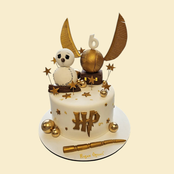 Harry Potter Zaubertorte – Goldene Magie für kleine Hexen & Zauberer