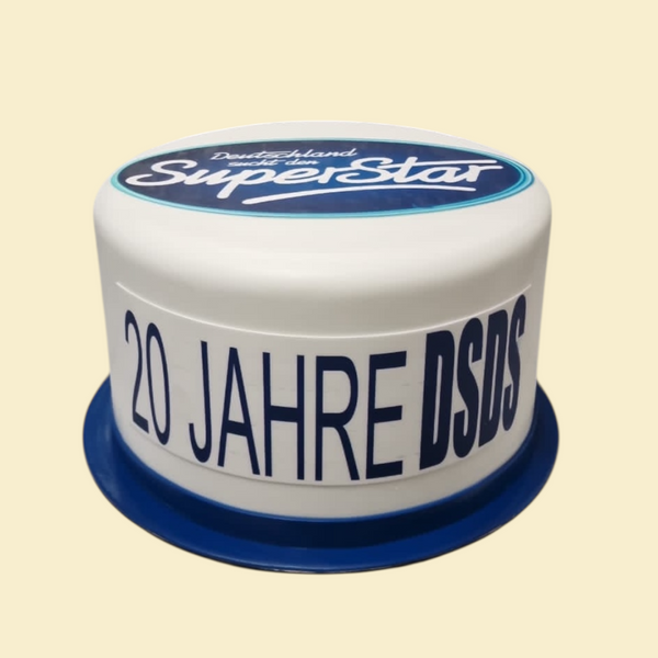 DSDS-Jubiläumstorte – 20 Jahre Superstar