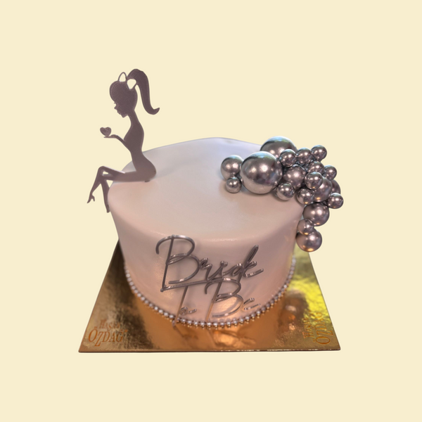 Bride to be Torte ( Silber)