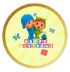 Pocoyo personalisiert mit Wunschtext