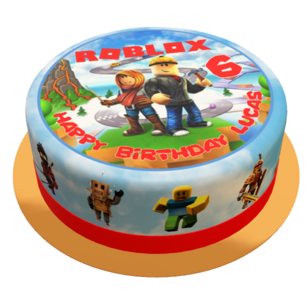 Roblox personalisiert mit Wunschtext, Name und Alter