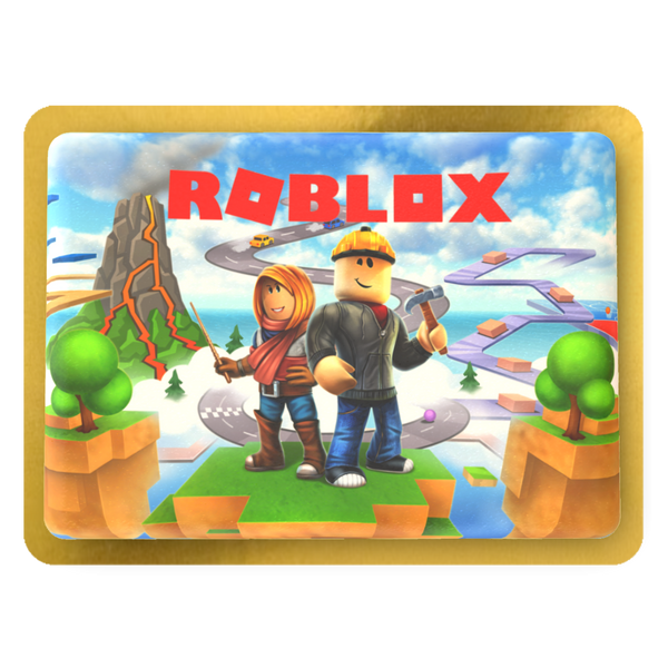 Roblox Torte personalisiert mit Namen und Alter