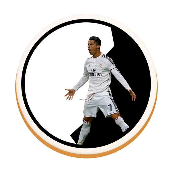 Ronaldo personalisiert mit Wunschtext, Name und Alter