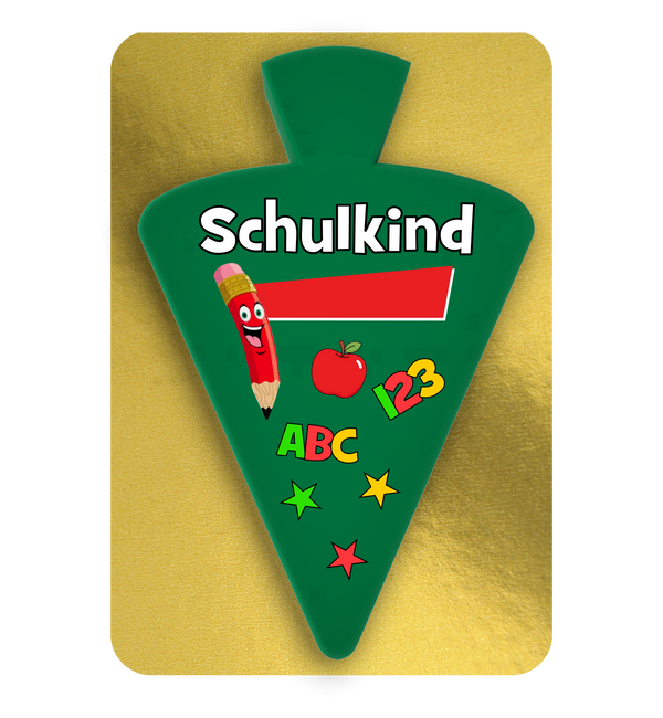 Schultüten-Torte – mit buntem Fondantdruck