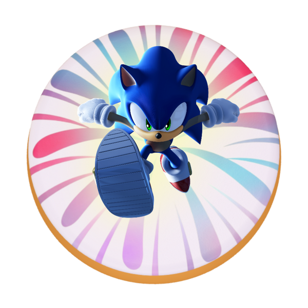 Sonic personalisiert mit Wunschtext, Name und Alter