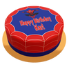 Spiderman Torte Rund