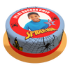 Spiderman Torte personalisiert mit Wunschfoto, Name und Alter