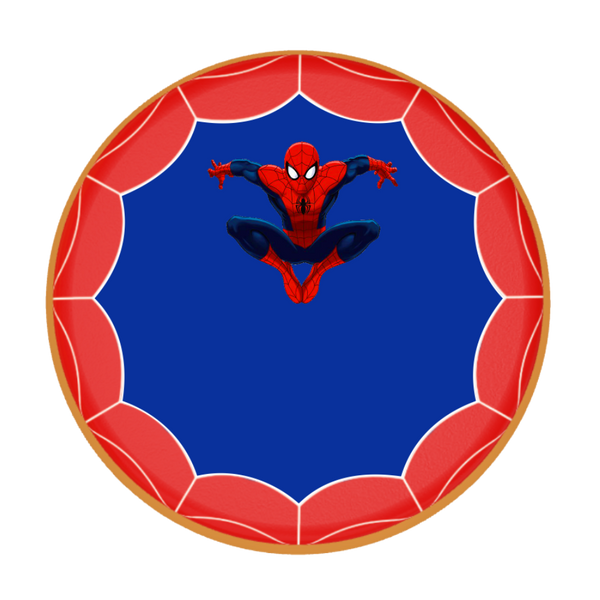 Spiderman Torte Rund