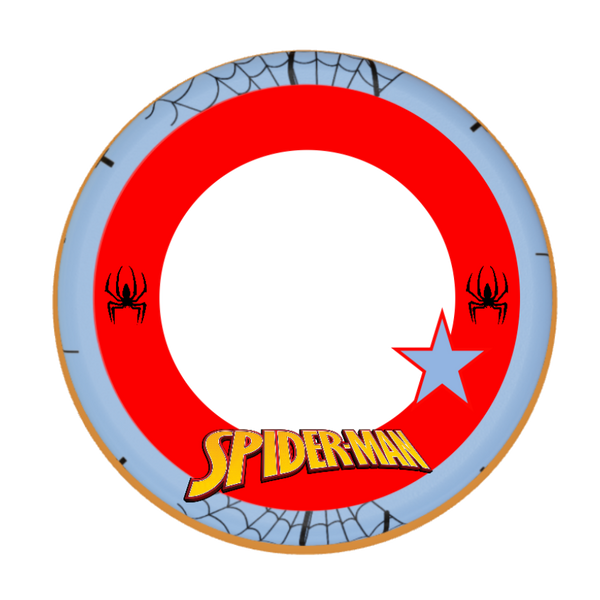 Spiderman Torte personalisiert mit Wunschfoto, Name und Alter