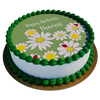 Weiße Blumen personalisiert mit Wunschtext
