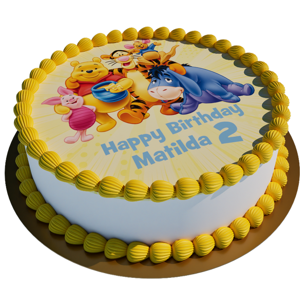 Winnie the Pooh personalisiert mit Wunschtext