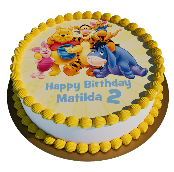 Winnie the Pooh personalisiert mit Wunschtext