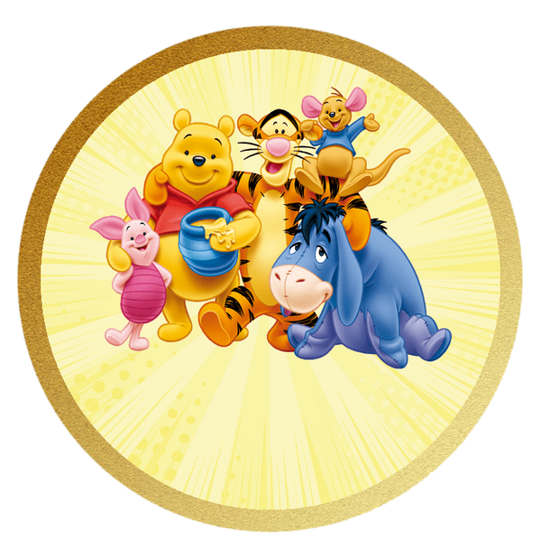 Winnie the Pooh personalisiert mit Wunschtext