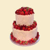 Beeren Traum Torte – Zweistöckige Erdbeer-Torte
