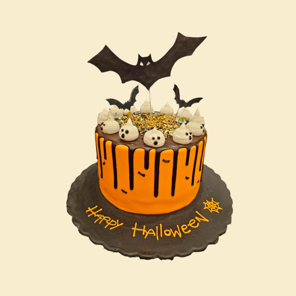 Halloween-Torte Spooky Bats