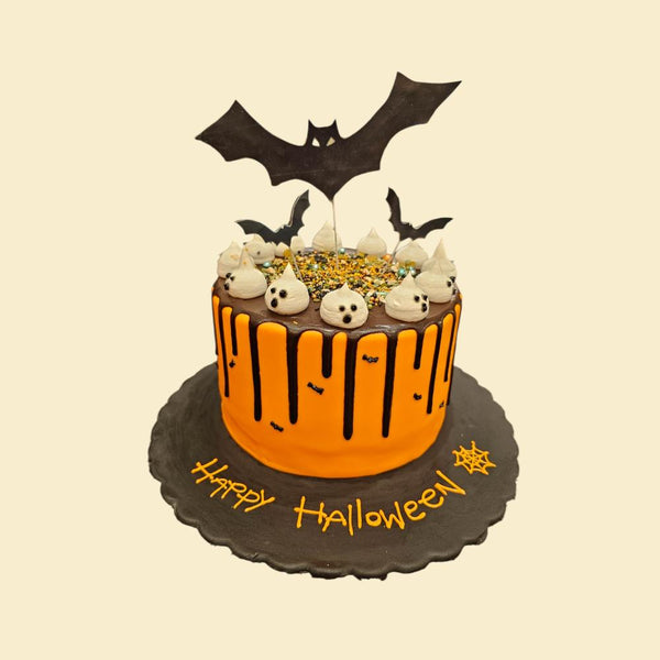Halloween-Torte Spooky Bats