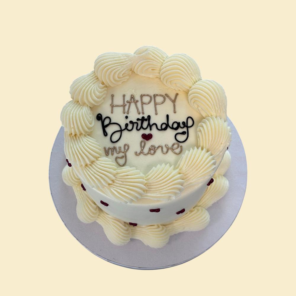 Bento Geburtstags Love Cake – Romantische Geburtstagstorte