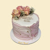 Rosa Blumenglanz Torte – Elegante Jubiläumstorte